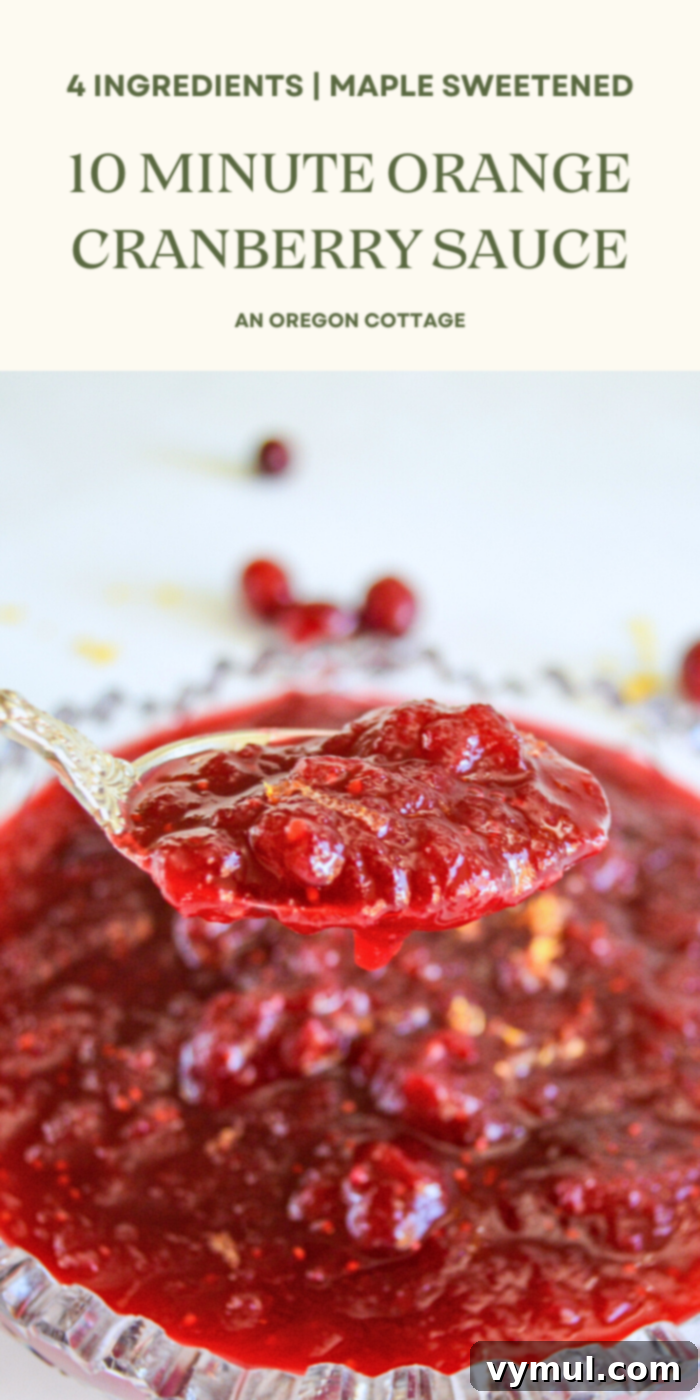 Best Homemade Cranberry Sauce Sweetened with Maple Syrup 7 img 9935 6